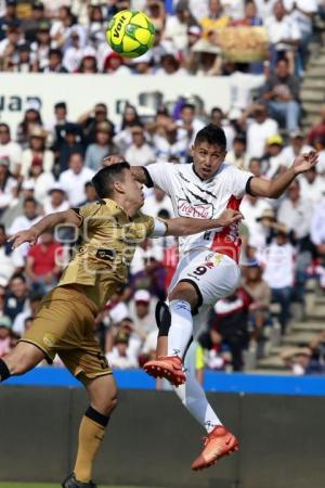 FÚTBOL . LOBOS VS DORADOS