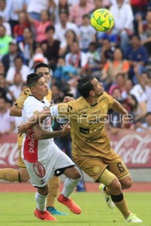 FÚTBOL . LOBOS VS DORADOS