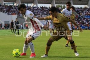 FÚTBOL . LOBOS VS DORADOS