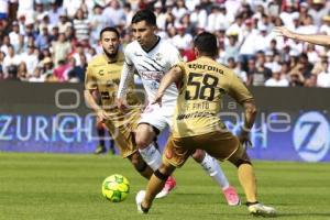 FÚTBOL . LOBOS VS DORADOS