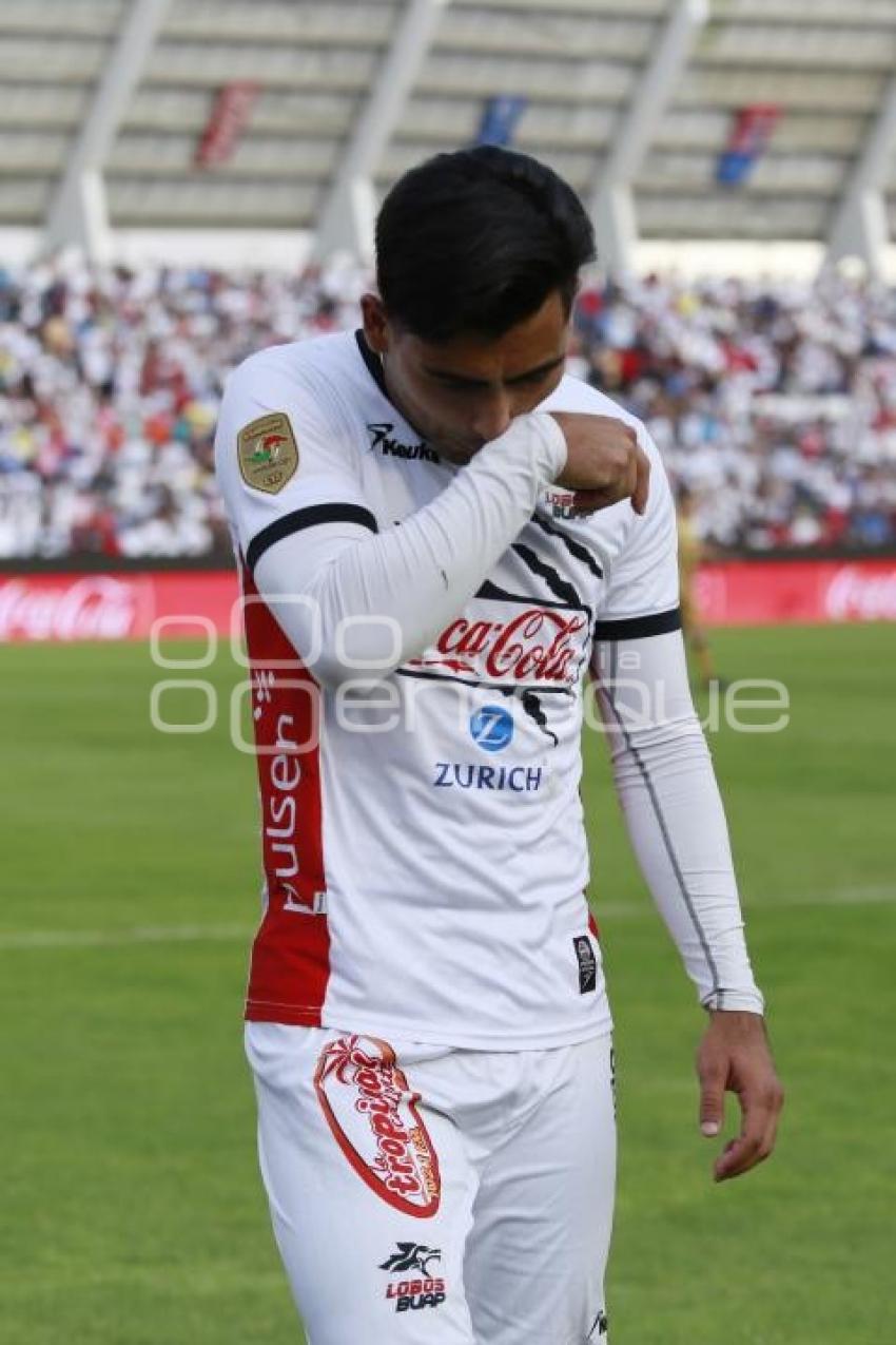FÚTBOL . LOBOS VS DORADOS