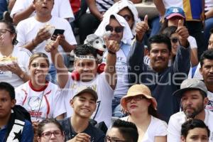 FÚTBOL . LOBOS VS DORADOS