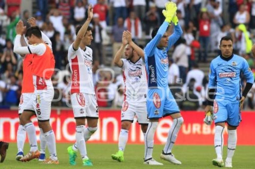 FÚTBOL . LOBOS VS DORADOS