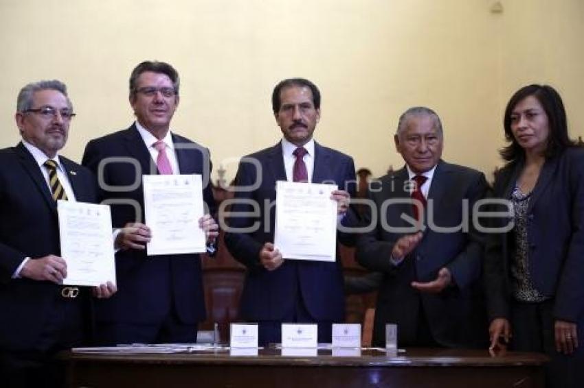 FIRMA DE CONVENIO SEDESOL-BUAP