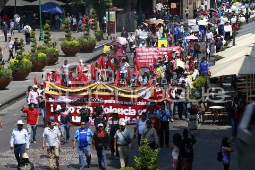 MANIFESTACIÓN ANTORCHA CAMPESINA