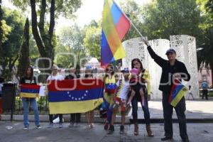 MANIFESTACIÓN VENEZOLANOS