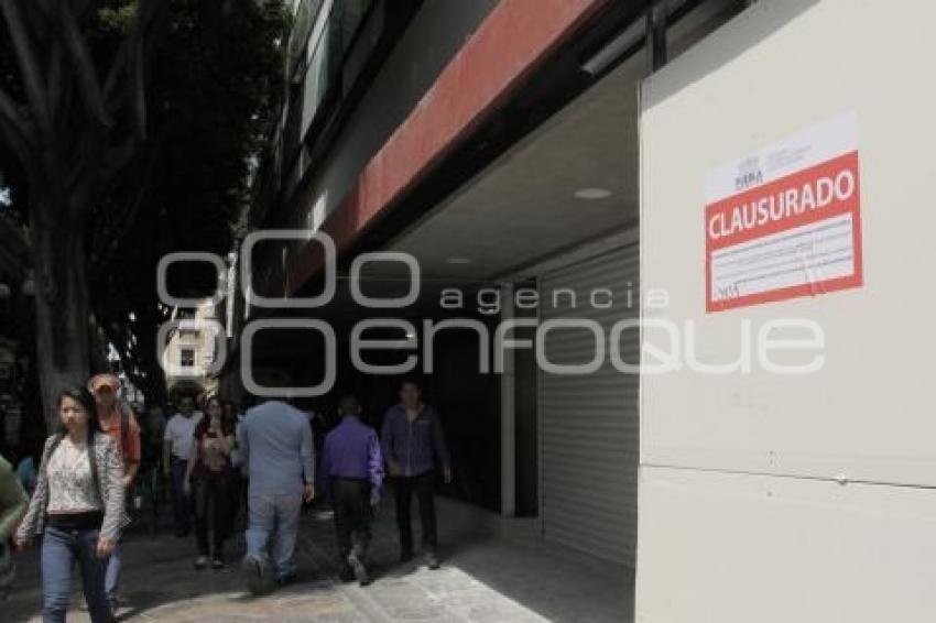 CLAUSURAN OBRAS DE WOOLWORTH
