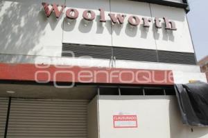 CLAUSURAN OBRAS DE WOOLWORTH