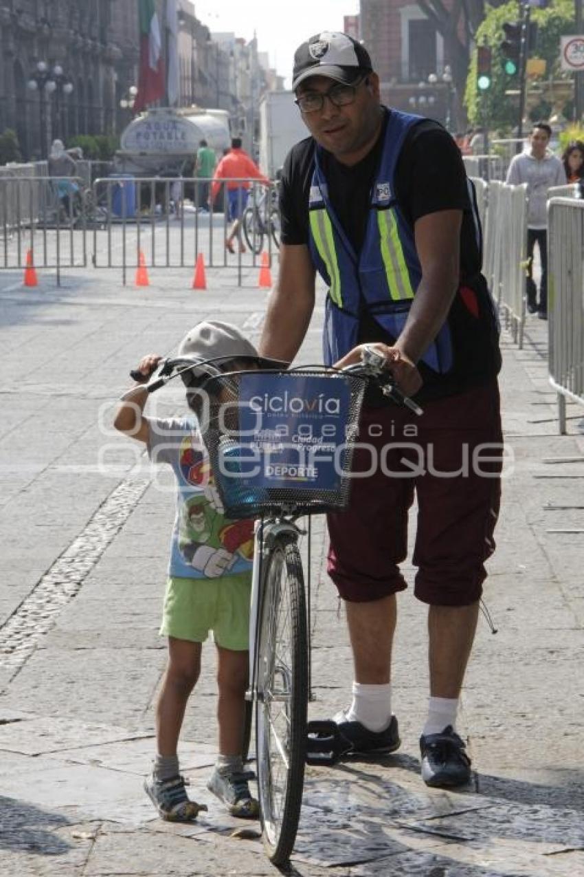 CICLOVÍA  ZÓCALO