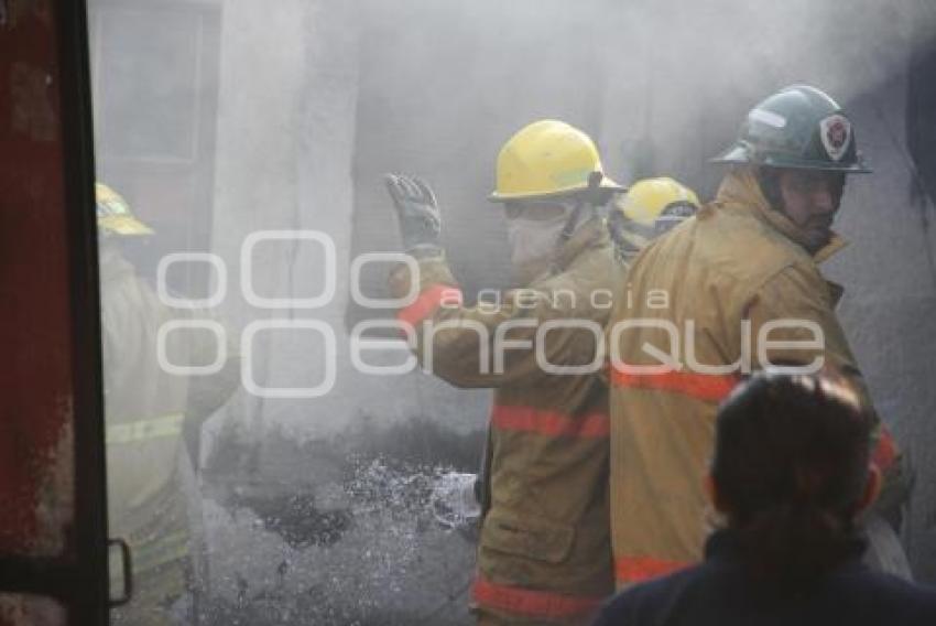 INCENDIO . TEHUACÁN