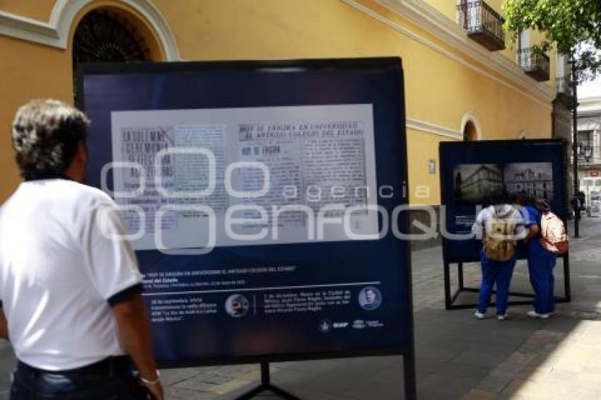 EXPOSICIÓN 80 ANIVERSARIO BUAP