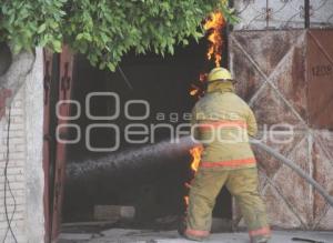 INCENDIO . TEHUACÁN