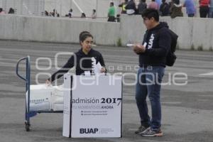 BUAP . ADMISIÓN 2017