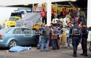 MUERTO . CENTRAL DE ABASTO