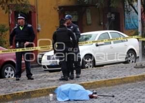 ATROPELLADO . BARRIO DE ANALCO