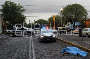 ATROPELLADO . BARRIO DE ANALCO