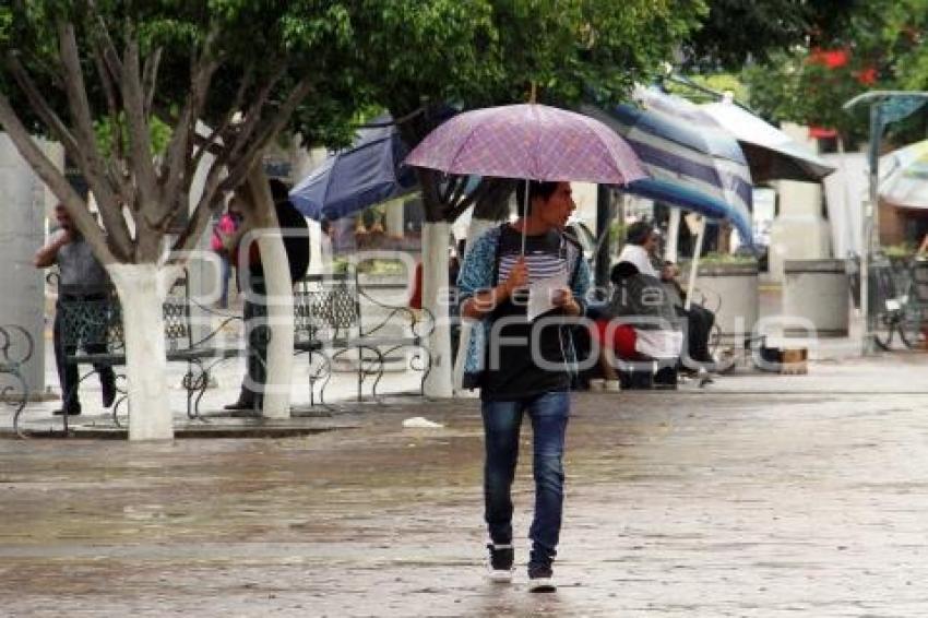 TEHUACÁN . LLUVIA