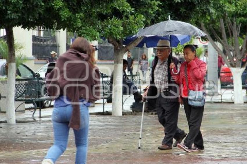 TEHUACÁN . LLUVIA