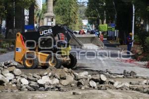 OBRAS . AVENIDA JUÁREZ