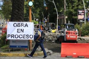 OBRAS . AVENIDA JUÁREZ