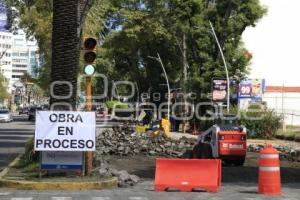 OBRAS . AVENIDA JUÁREZ