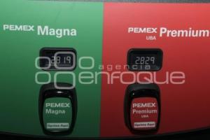 PEMEX . GASOLINAS