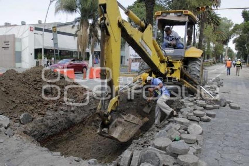 OBRAS . AVENIDA JUÁREZ