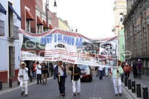 MANIFESTACIÓN . FRENTE DE COLONOS 8 DE JUNIO