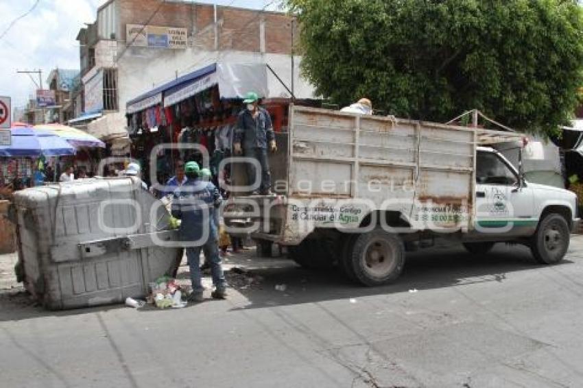 TEHUACÁN . BASURA