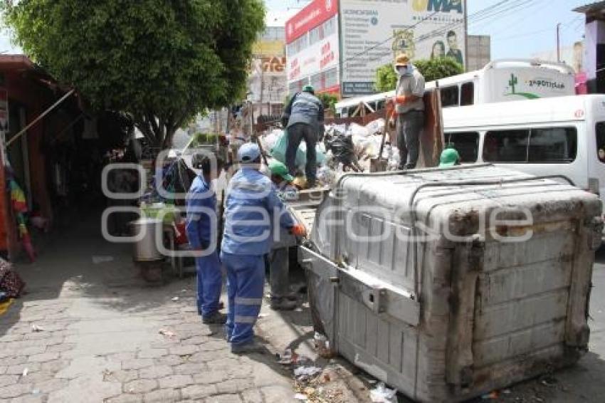 TEHUACÁN . BASURA