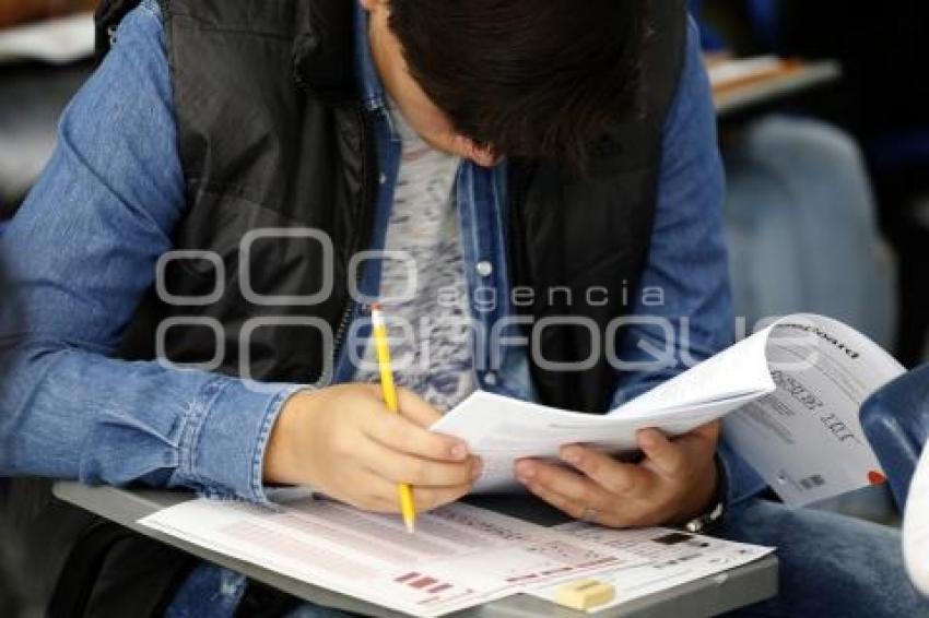 BUAP . EXAMEN ADMISIÓN PREPARATORIA