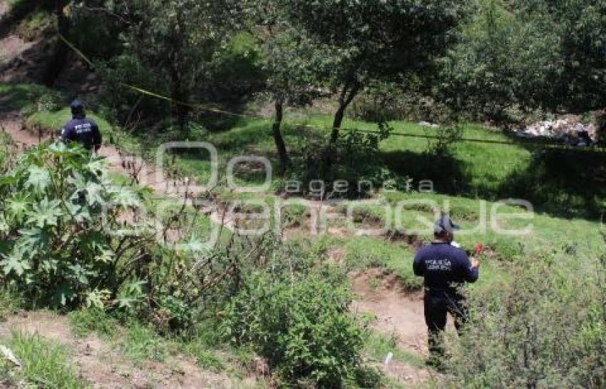 ENCUENTRAN CUERPO EN ARROYO