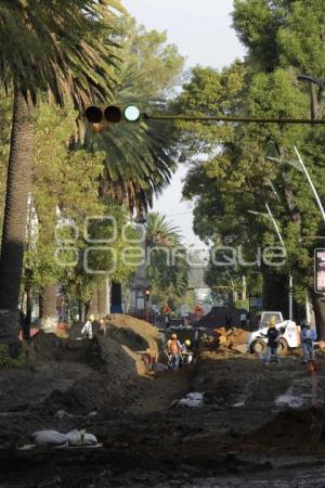 OBRAS . AVENIDA JUÁREZ