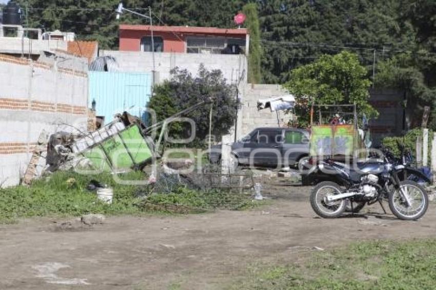 SAN MARTIN. COMBUSTIBLE ROBADO
