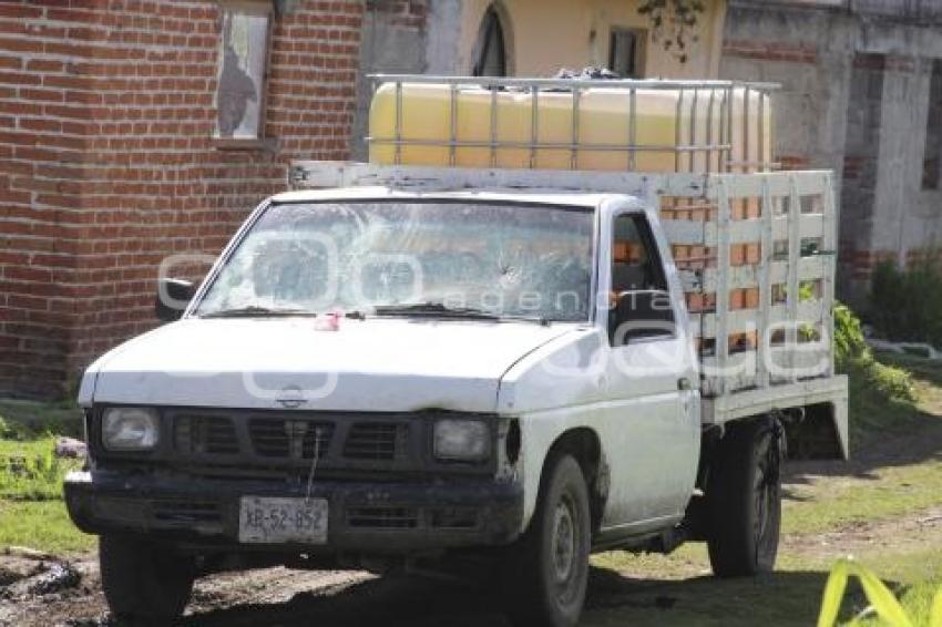 SAN MARTIN. COMBUSTIBLE ROBADO