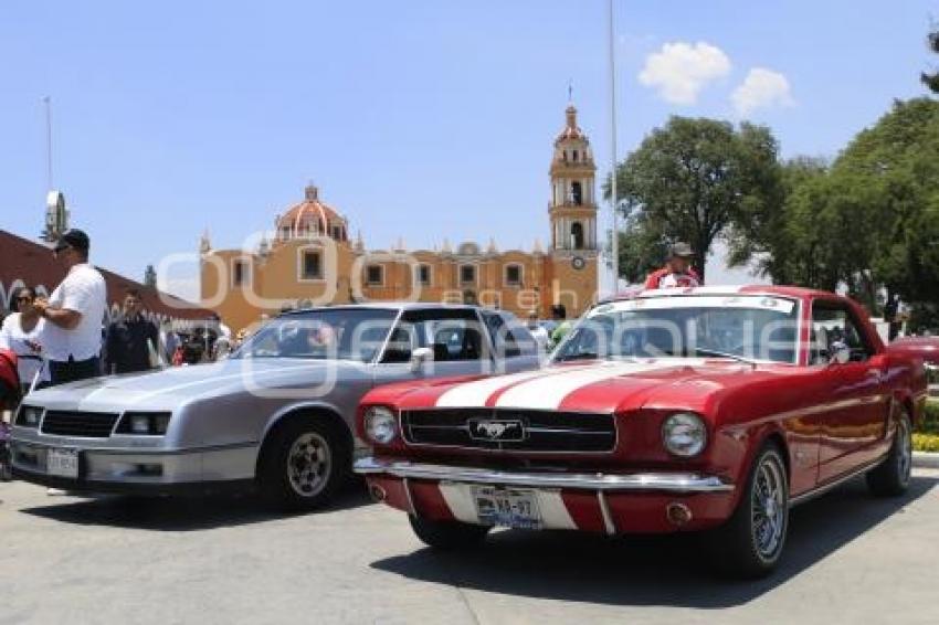 SAN PEDRO CHOLULA . AUTOS ANTIGUOS