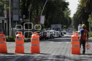 OBRAS . AVENIDA JUÁREZ