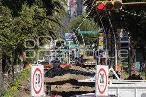 OBRAS . AVENIDA JUÁREZ