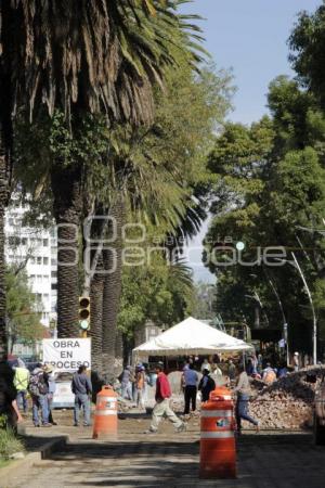 OBRAS . AVENIDA JUÁREZ