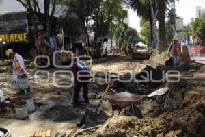 OBRAS . AVENIDA JUÁREZ