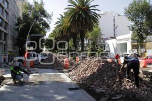 OBRAS . AVENIDA JUÁREZ