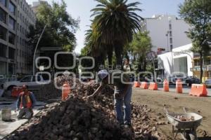 OBRAS . AVENIDA JUÁREZ