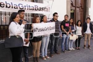 PUEBLA GRITA BASTA