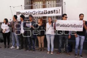 PUEBLA GRITA BASTA