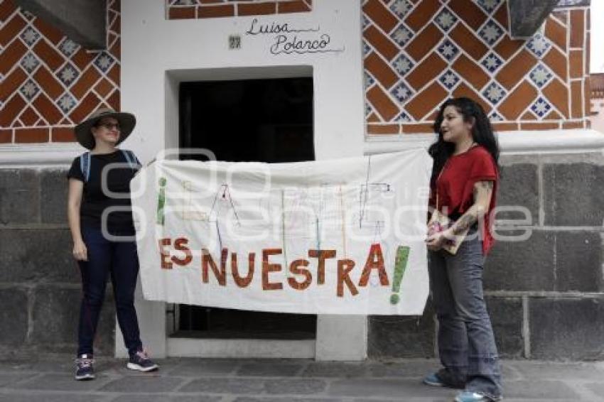 PROTESTA ARTISTAS CALLEJEROS