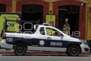 CHOLULA . POLICÍAS