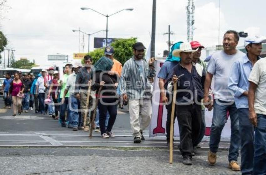 MANIFESTACIÓN . TEHUACÁN