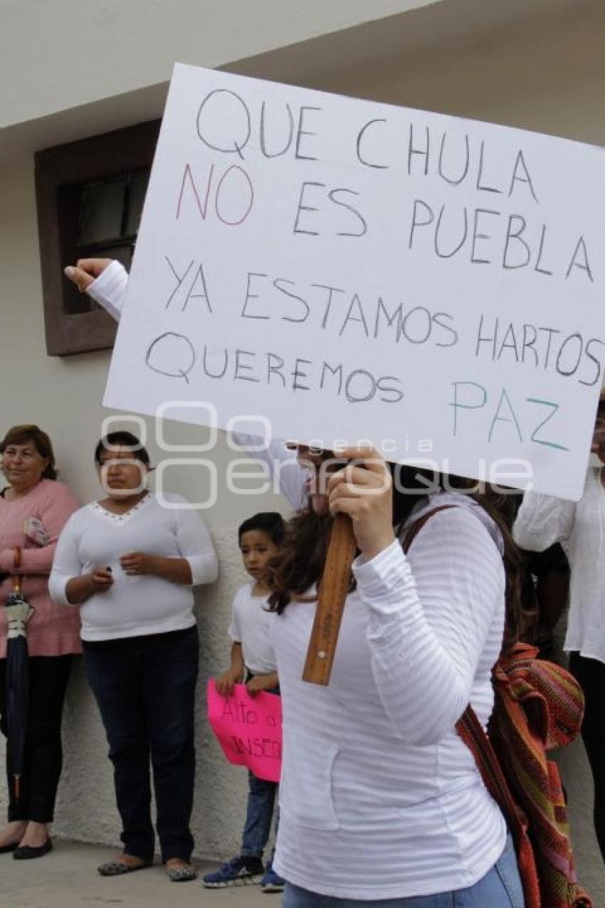 MARCHA VECINOS UNIVERSIDADES