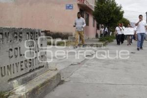 MARCHA VECINOS UNIVERSIDADES