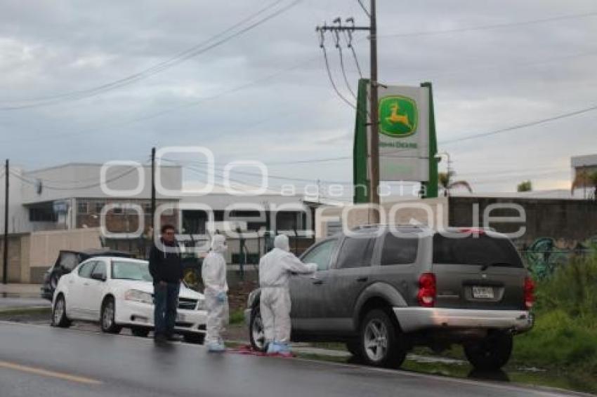 BALEADO . CARRETERA FEDERAL A TLAXCALA